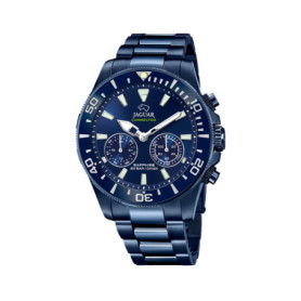 Montre Analogique JAGUAR J930/1 Bleu Résistante à l'Eau