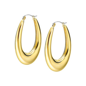 Boucles d'oreilles en acier inoxydable LOTUS pour adultes