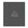 Classeur Safta KAPPA Dark 4 Anneaux 35 mm - 100 Feuilles A4 Noir