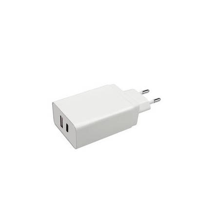 Chargeur Secteur USB Type C 3A Blanc Muvit