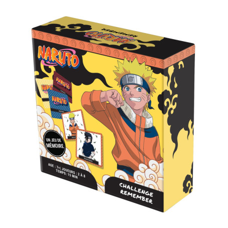 Topi Games - Jeu de Mémoire Naruto Remember pour Enfants et Adultes