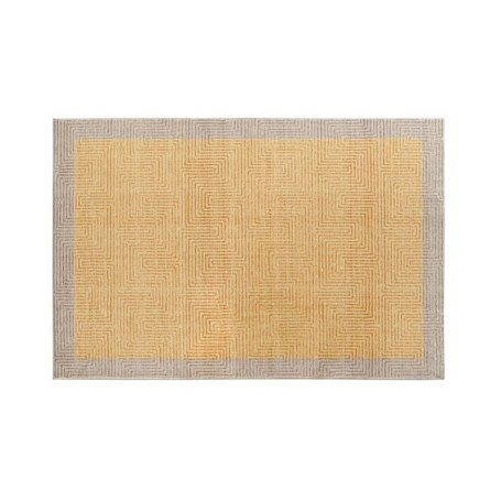 Tapis Original Jaune Marron Clair DKD Home Decor - 120 x 180 cm