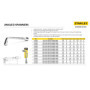 Clé à pipe débouchée Stanley 22 mm - 6 x 12 pans en chrome vanadium 26,51 €