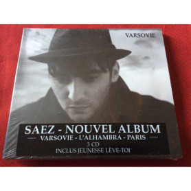 Compilation Saez : Varsovie, L'Alhambra, Paris - 3 Disques 36,24 €
