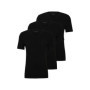 T-shirt HUGO BOSS Classique Noir pour Homme - Lot de 3