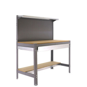 Etabli d'Atelier SimonRack avec Étagère et Panneau Perforé - Capacité 600 kg 2 021,71 €
