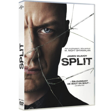 Split - Film DVD avec James McAvoy et Anya Taylor-Joy 11,68 €