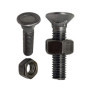 Pack de 20 Boulons Charrue DOJA - 10 x 40 mm en Acier Noir 19,15 €