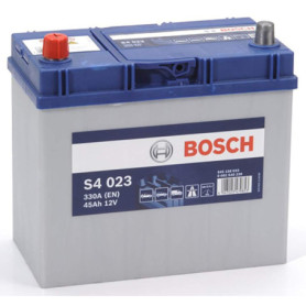 Batterie Auto Bosch S4023 - 45Ah, 330A - Technologie Plomb-Acide