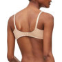 Soutien-Gorge Invisible Rehausseur Beige Calvin Klein pour Femme