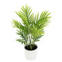 Mini Palmier Artificiel Areca Flair Flower - 35 cm avec Pot Vert