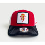 Casquette Rouge Real Sporting De Gijón - Accessoire Officiel