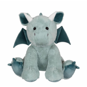Dragon en Peluche Gipsy - 50 cm Vert Tendre pour Câlins Magiques