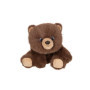 Peluche Ours Brun Floppy Choopy Gipsy - 22 cm de Douceur