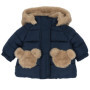 Blouson Bébé Fille Chicco avec Capuche - Pratique et Élégant