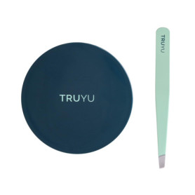 Ensemble Miroir Compact et Pince à Épiler Truyu - Idéal pour le Maquillage
