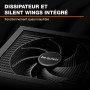 be quiet! Dark Power 14 1000W, ATX 3.1, Certification 80 Plus Titanium, Alimentation modulaire, Refroidissement Actif & Semi-Pas