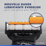 Gillette Rasoir Pour Hommes Proglide Et 8 Recharges, Manche Réutilisable Et Cartouches A 5 Lames, Tête De Rechange Avec Une Band