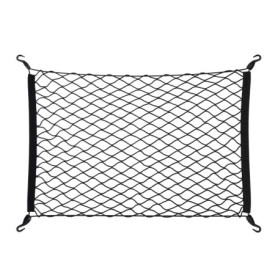 Filet de Protection pour Coffre de Voiture Relaxdays - 80x62 cm Élastique et Universel