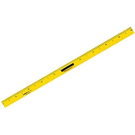 Règle en Plastique Linex BB100 avec Poignée et Picots Antidérapants - 100 cm Jaune