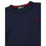 Chandail Col Rond Bleu United Colors of Benetton pour Garçons