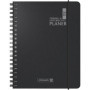 Agenda scolaire 2024/2025 BRUNNEN - Planificateur hebdomadaire A5 avec couverture noire