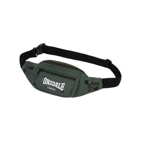 Sac Banane Lonsdale Taille Unique Olive/Noir/Blanc