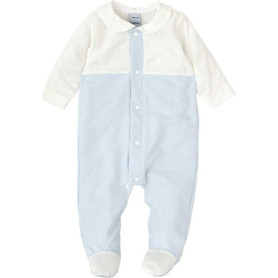 Grenouillère Confortable Babidu pour Bébé en Bleu Ciel