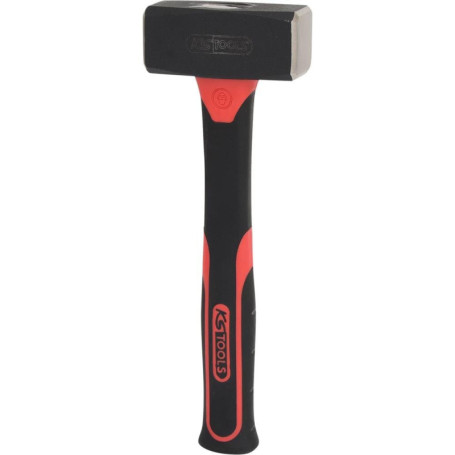 Massette KS TOOLS 1 kg avec Manche en Fibre Collé - Outil Électrique Durable