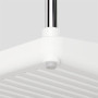 Pack de 2 Organiseurs d'Épices AKTIVE avec Plateau Amovible - Blanc et Gris