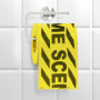 Papier Toilette Amusant Crime Scene - Mad Monkey, Jaune Fluo