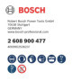Scie Trépan Bosch Expert Construction 86 mm pour Matériaux Durs