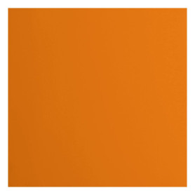 Papier Cartonné Orange Lisse Florence - 30,5 x 30,5 cm - 20 Feuilles