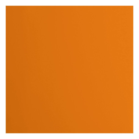 Papier Cartonné Orange Lisse Florence - 30,5 x 30,5 cm - 20 Feuilles