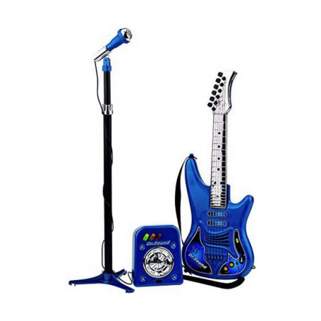 Guitare pour Enfant Reig Microphone Bleu 85,99 €