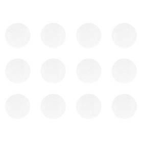 Lot de 12 Cache Vis Autocollants Blancs pour Meubles - Protection Bouchons