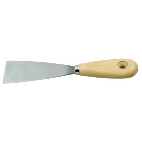 Spatule Flexible Haromac 30 mm avec Grand Manche en Bois