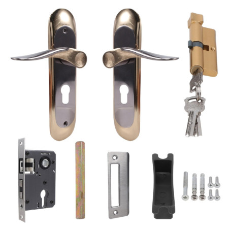 Serrure de Porte Intérieure Iunipusy en Alliage d'Aluminium avec Clés