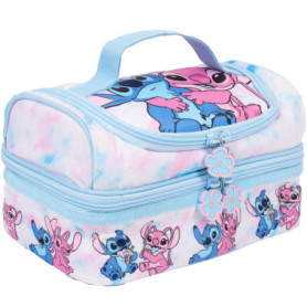Sac à déjeuner Disney Stitch multi-compartiments pour enfants