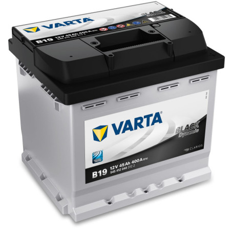 Batterie Varta Black Dynamic B19 pour Voitures - 12V 45Ah