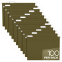 Pendaflex Lot de 100 Dossiers Suspendus Format Lettre avec Onglets Réglables
