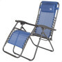 Chaise Pliante Zéro Gravité AKTIVE avec Coussin et Repose-Pieds - Confort Optimal pour Jardin et Camping