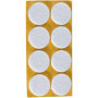 Lot de 8 Patins en Feutre Fackelmann pour Chaises - Protection des Sols
