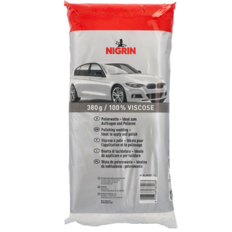 Ouate de Polissage Nigrin 100% Viscose - Douce et Absorbante pour Voiture