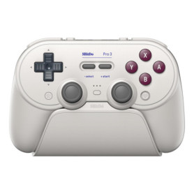 Manette Bluetooth 8BitDo Pro 3 pour Switch et PC - G Classic