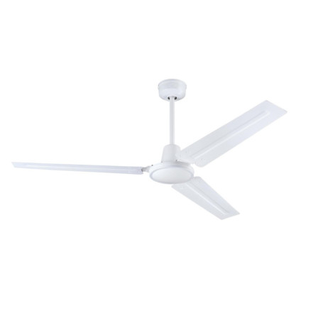 Ventilateur de Plafond Westinghouse Industrial 142 cm avec Télécommande - Blanc Mat