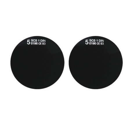 Verres de Protection Ronds Aulektro Teintés DIN 11 - 50 mm