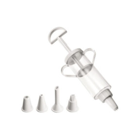 Set de Décoration de Gâteaux IBILI avec 5 Douilles