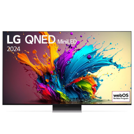 Téléviseur LG QNED MiniLED 4K 75'' 2024 avec Alexa