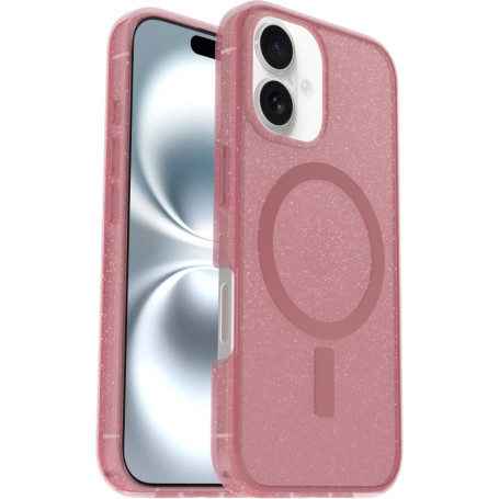 Coque Otterbox Symmetry Series Clear MagSafe pour iPhone 16 - Antichoc et Élégante